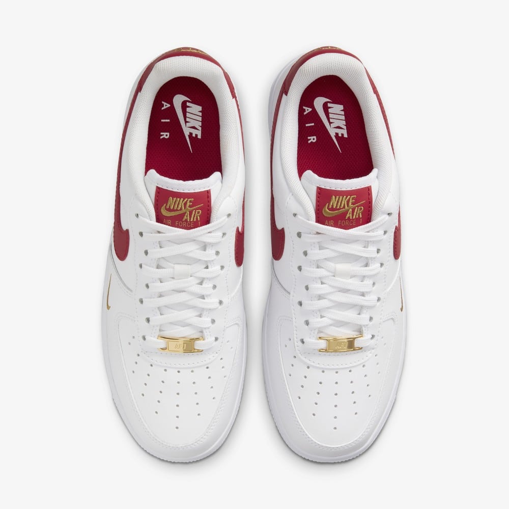 Nike air force damen weiß rot online